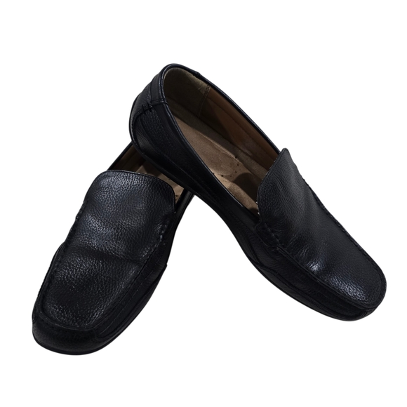 Sebago Men\'s Black Leather Slip-On Loafers Size 13 main image 12